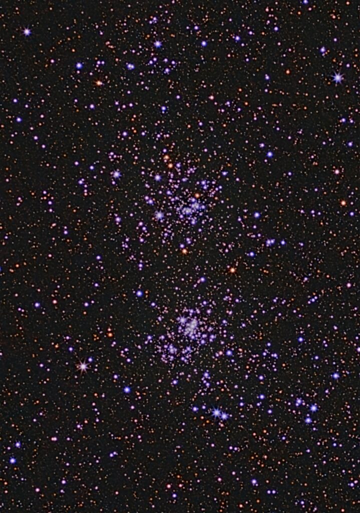 Double cluster in Perseus