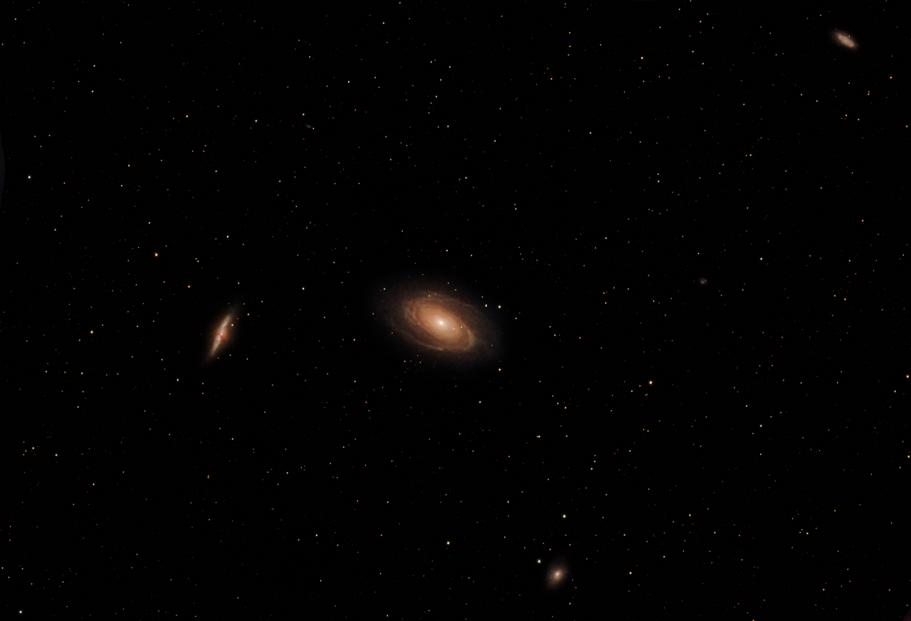 M81-82, Bode’s Nebulae, Wide field