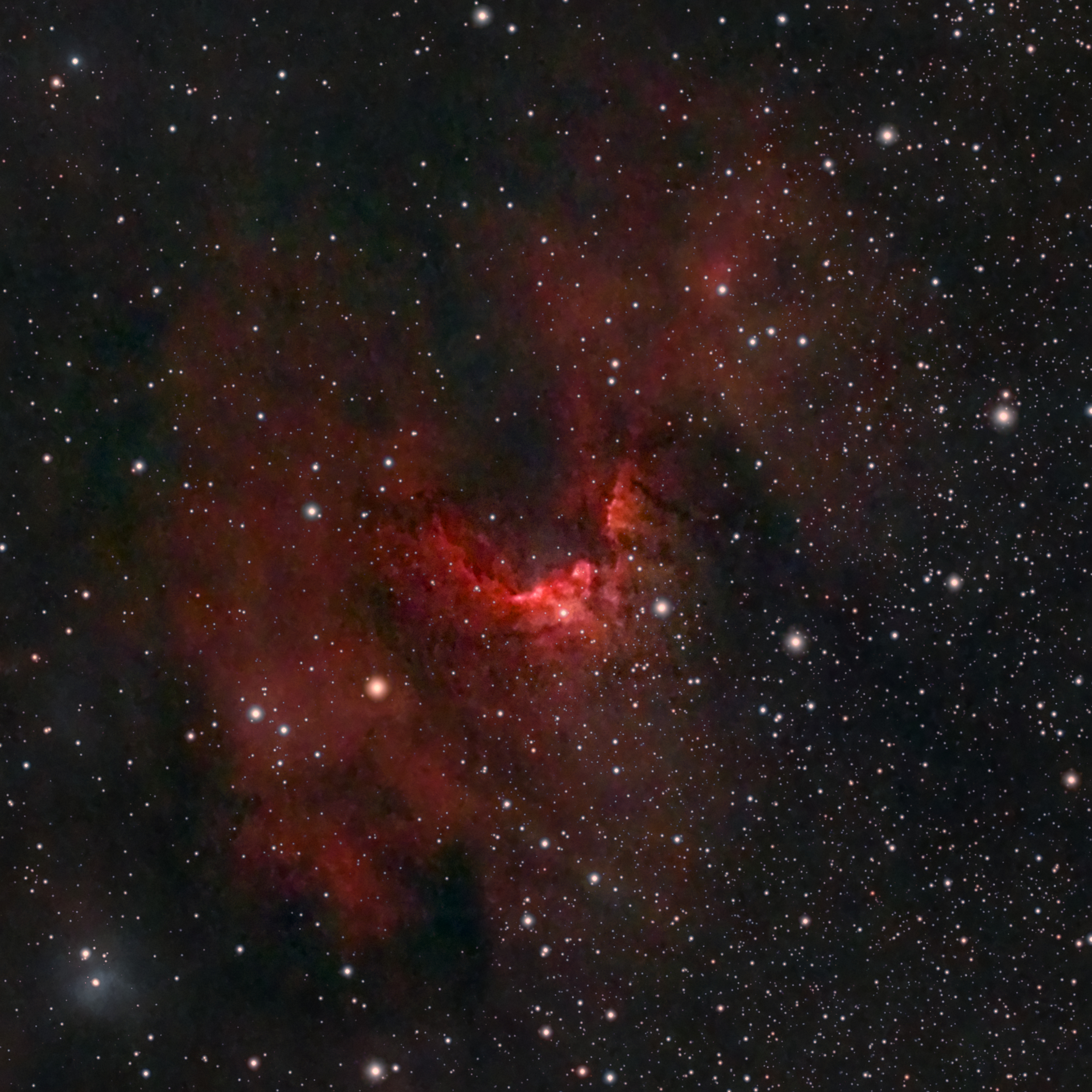 The Cave Nebula – Caldwell 9