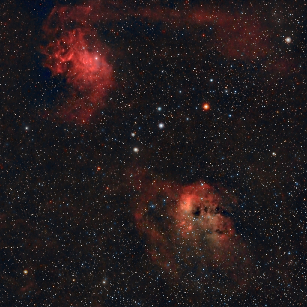 The Flaming star Nebula complex – IC 405 – IC 410