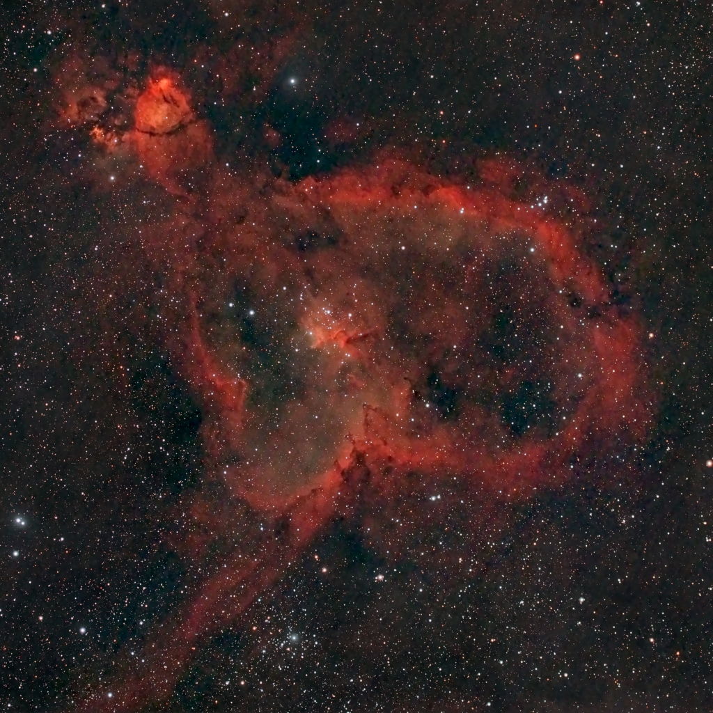 IC1805, The Heart Nebula