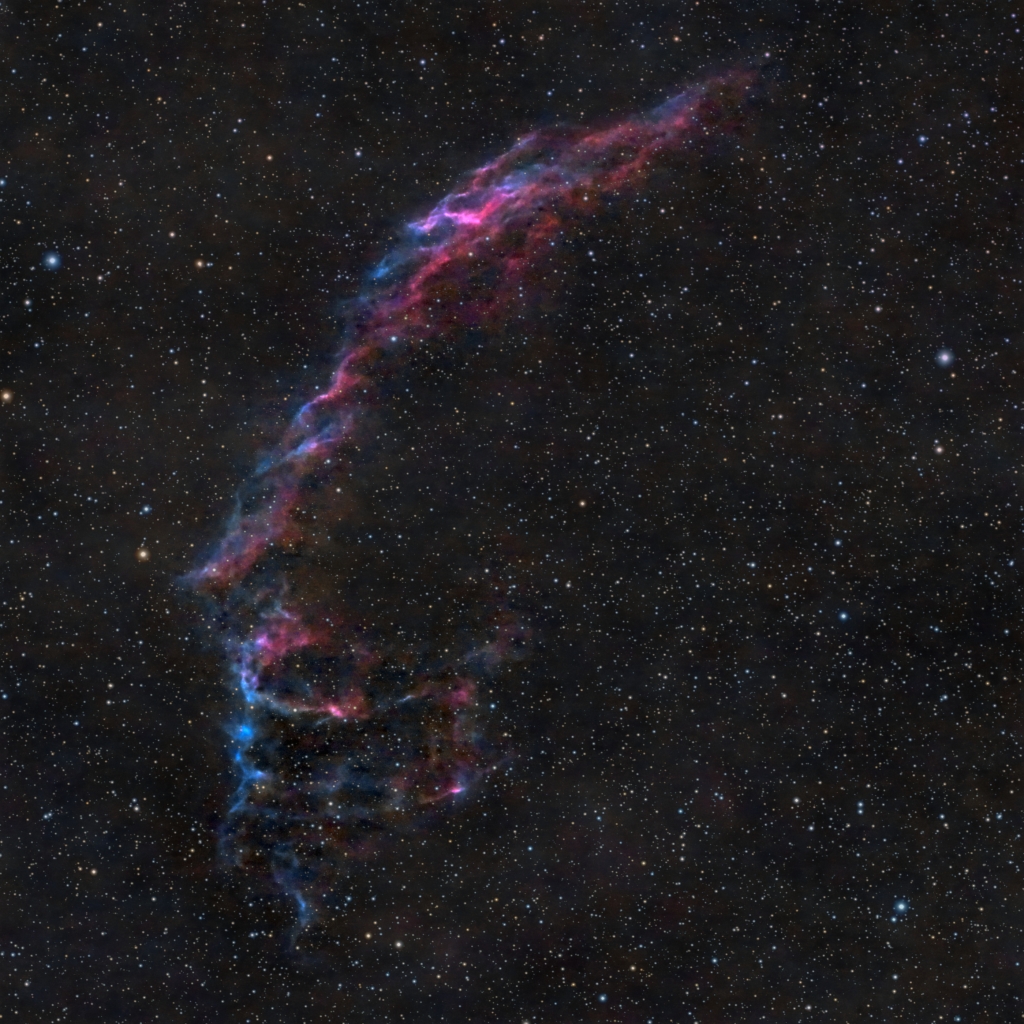 The Eastern Veil Nebula – NGC 6995 – NGC 6992
